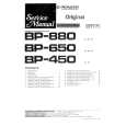 PIONEER BP-450 Service Manual cover photo