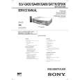 SONY SLVGA30 Service Manual cover photo