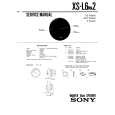 SONY XSL6MK2 Service Manual cover photo