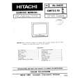 HITACHI CMT2179/081/S Service Manual cover photo