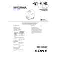 SONY HVLFDH4 Service Manual cover photo