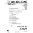 SONY LBTLX30 Service Manual cover photo