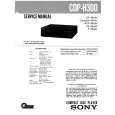 SONY CDPH300 Service Manual cover photo