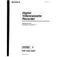 SONY DSR-1800 Owner's Manual cover photo