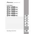PIONEER DV266 Owner's Manual cover photo