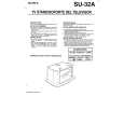 SONY SU32A.PDF Owner's Manual cover photo
