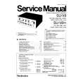 TECHNICS SUV8 Service Manual cover photo