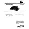 SONY SWV1 Service Manual cover photo