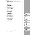 PIONEER XV-CX303/TDXJ/RB Owner's Manual cover photo
