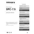 ONKYO DPC7.5 Owner's Manual cover photo