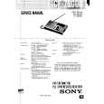 SONY ICD7600D Owner's Manual cover photo