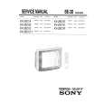 SONY KV29C1A Service Manual cover photo