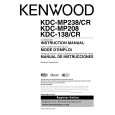 KENWOOD KDC-MP208 Owner's Manual cover photo