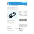 SENNHEISER HD 25 Service Manual cover photo