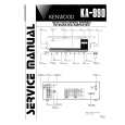 KENWOOD KA990 Service Manual cover photo