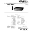 SONY MDP-555SA Service Manual cover photo