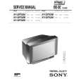 SONY KV32FX20D Service Manual cover photo