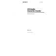 SONY CFD-131 Owner's Manual cover photo