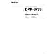 SONY DPPSV88 Service Manual cover photo