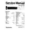 TECHNICS SAEX100P/PC Service Manual cover photo