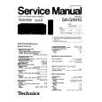 TECHNICS SA-GX910 Service Manual cover photo
