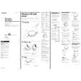 SONY DE330 Owner's Manual cover photo