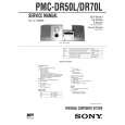 SONY PMCDR50L/DR70L Service Manual cover photo