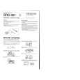 KENWOOD SRC401 Owner's Manual cover photo