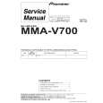 PIONEER MMA-V700/Z/ES Service Manual cover photo