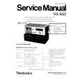 TECHNICS RSM22 Service Manual cover photo