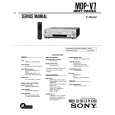 SONY MDP-V7 Service Manual cover photo