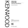 KENWOOD DMB9 Owner's Manual cover photo