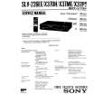 SONY SLV226EE Service Manual cover photo