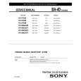 SONY KV29XL42T Service Manual cover photo