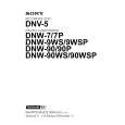 SONY DNW-7 Service Manual cover photo