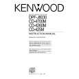KENWOOD DPFJ6030 Owner's Manual cover photo