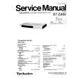 TECHNICS STZ400 Service Manual cover photo