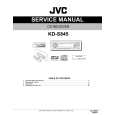 JVC KDS845 Service Manual cover photo