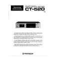 PIONEER CT-520 Owner's Manual cover photo