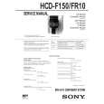 SONY HCDF150 Service Manual cover photo