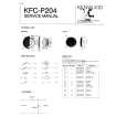 KENWOOD KFCP204 Service Manual cover photo