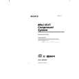 SONY DHCMD555 Owner's Manual cover photo