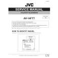 JVC AV14FTT Service Manual cover photo
