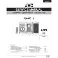 JVC NXHD10 Service Manual cover photo