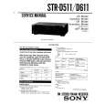 SONY STR-D511 Service Manual cover photo