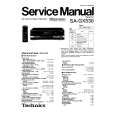 TECHNICS SAGX530 Service Manual cover photo