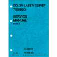 CANON CLC700 Service Manual cover photo