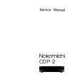 NAKAMICHI CD PLAYER2 Service Manual cover photo