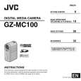 JVC GZ-MC100EK Owner's Manual cover photo