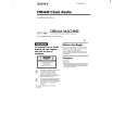 SONY ICF-C160 Owner's Manual cover photo
